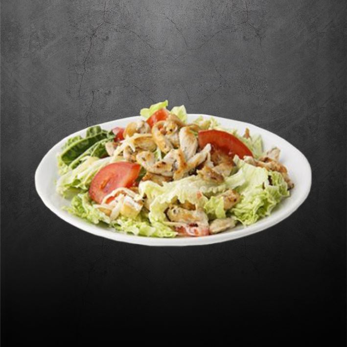 Фото Салат Цезарь с лососем