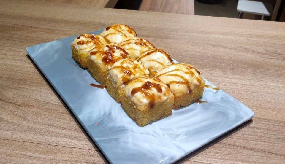 Фото Ролл Цезарь Копченый, 8штук в подарок